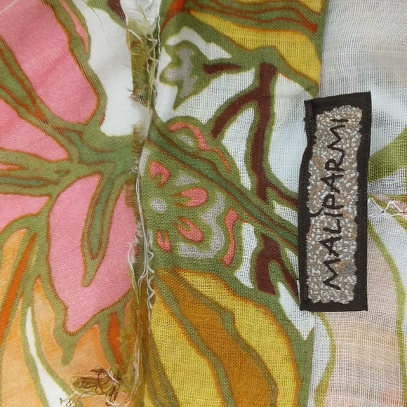 Maliparmi Wild Mod Print Lightweight Cotton Blazer Jacket Tropical Colorful Fun - Picture 9 of 14